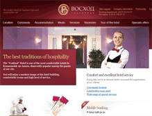 Tablet Screenshot of en.hotel-voskhod.ru